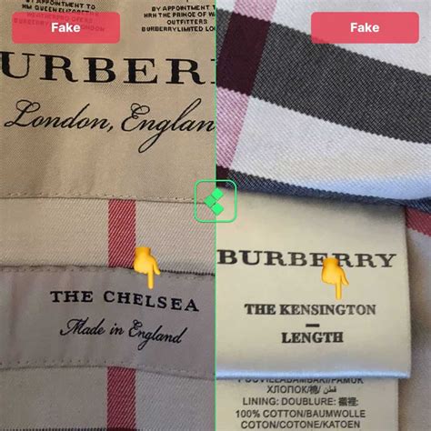 real and fake burberry shirt|how to check burberry authenticity.